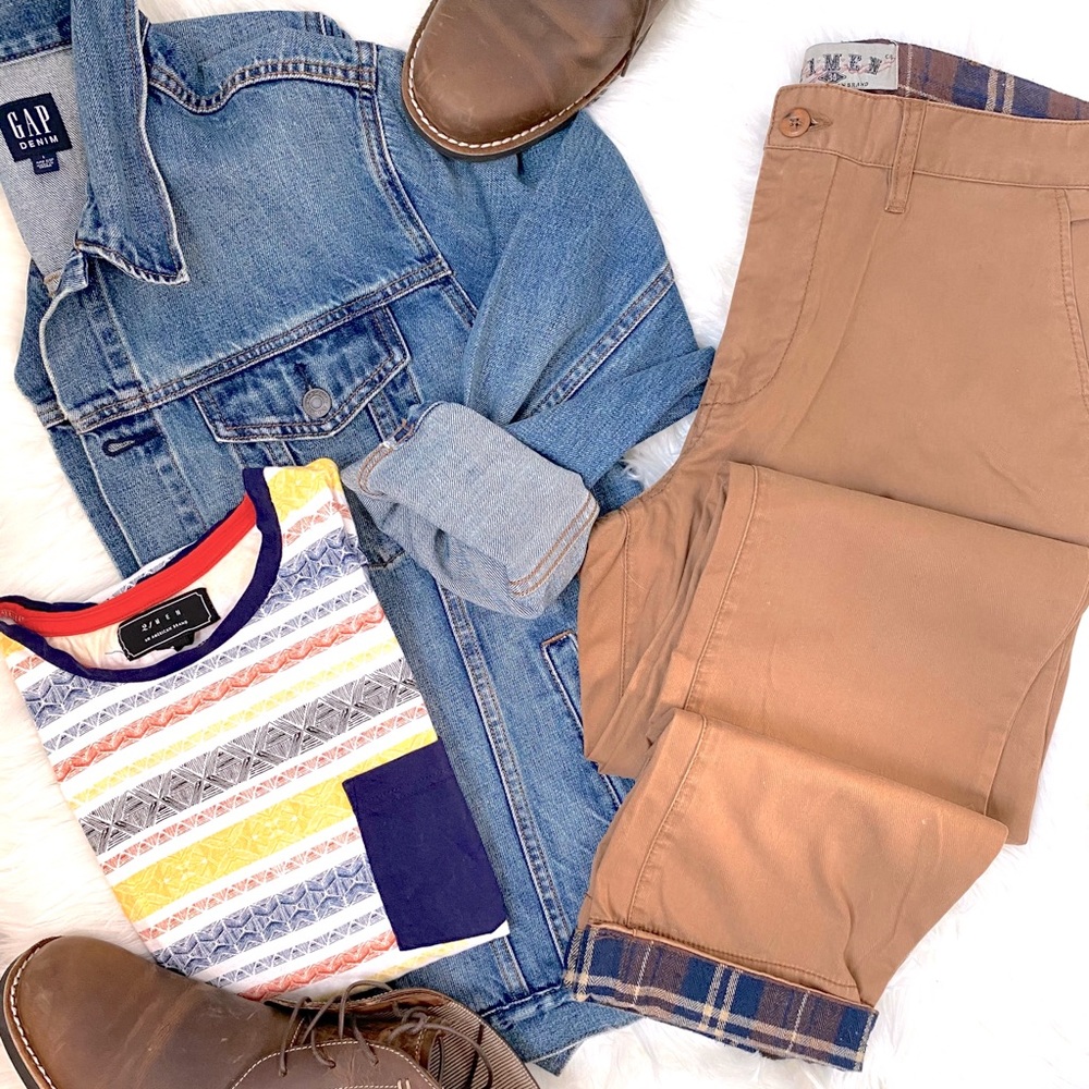 Men’s Forever 21 Dark Khakis